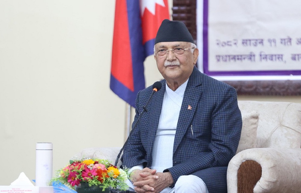 पूर्वराष्ट्रपति भण्डारीले छोडेको सदस्यता नवीकरण हुदैन : एमाले अध्यक्ष ओली
