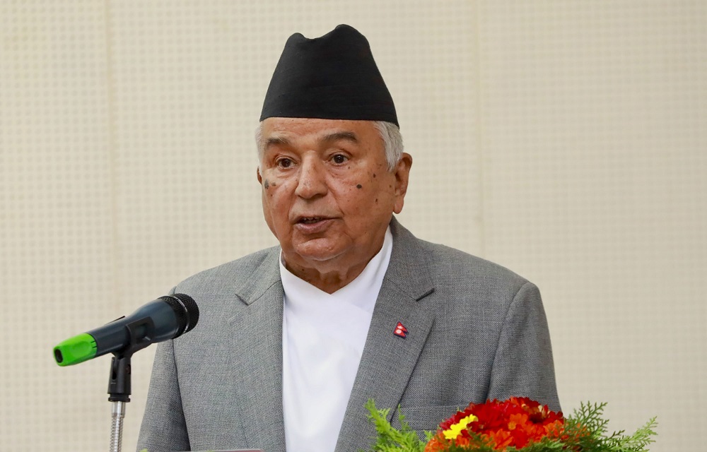भाषा, साहित्य भनेको देशको ढुकढुकी, पहिचान र आत्मा हो : राष्ट्रपति पौडेल