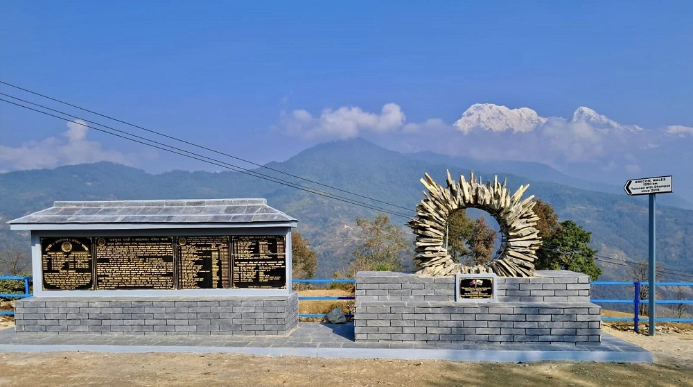 पर्यटकीय गाउँ धम्पुसमा आलडाँडा पार्क निर्माण, अब पर्यटकले आरामसहित मनोरम दृश्यावलोकन गर्न सक्ने